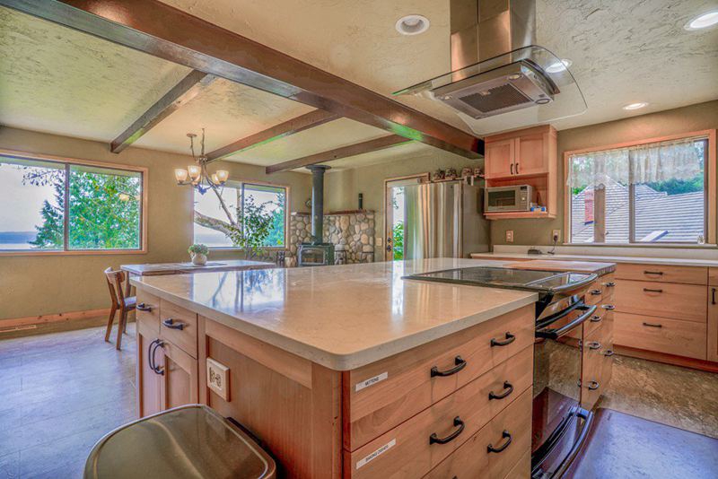 After renovation photo showing completed improvements